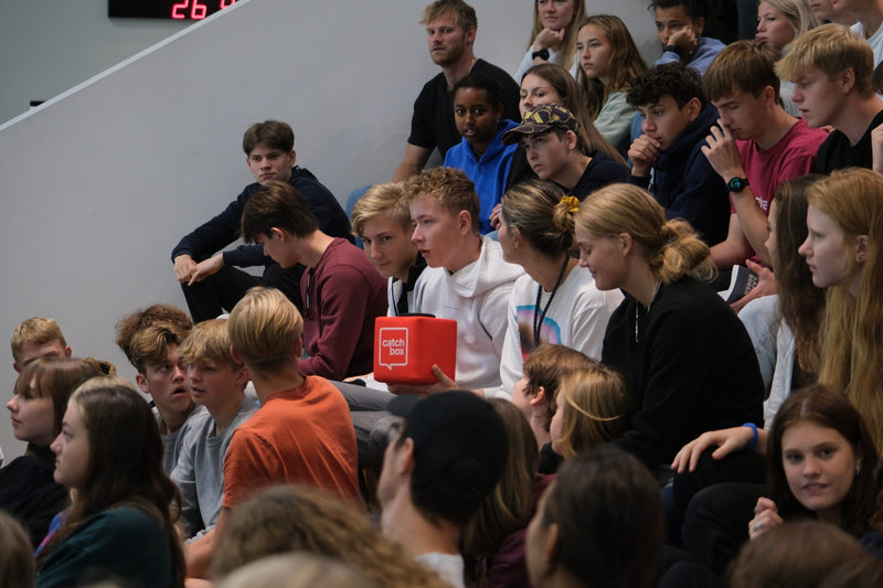 Få motiverede elever, der er klar fra timens start