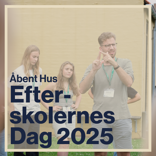 Efterskolernes dag - 28. September - Åbenthus